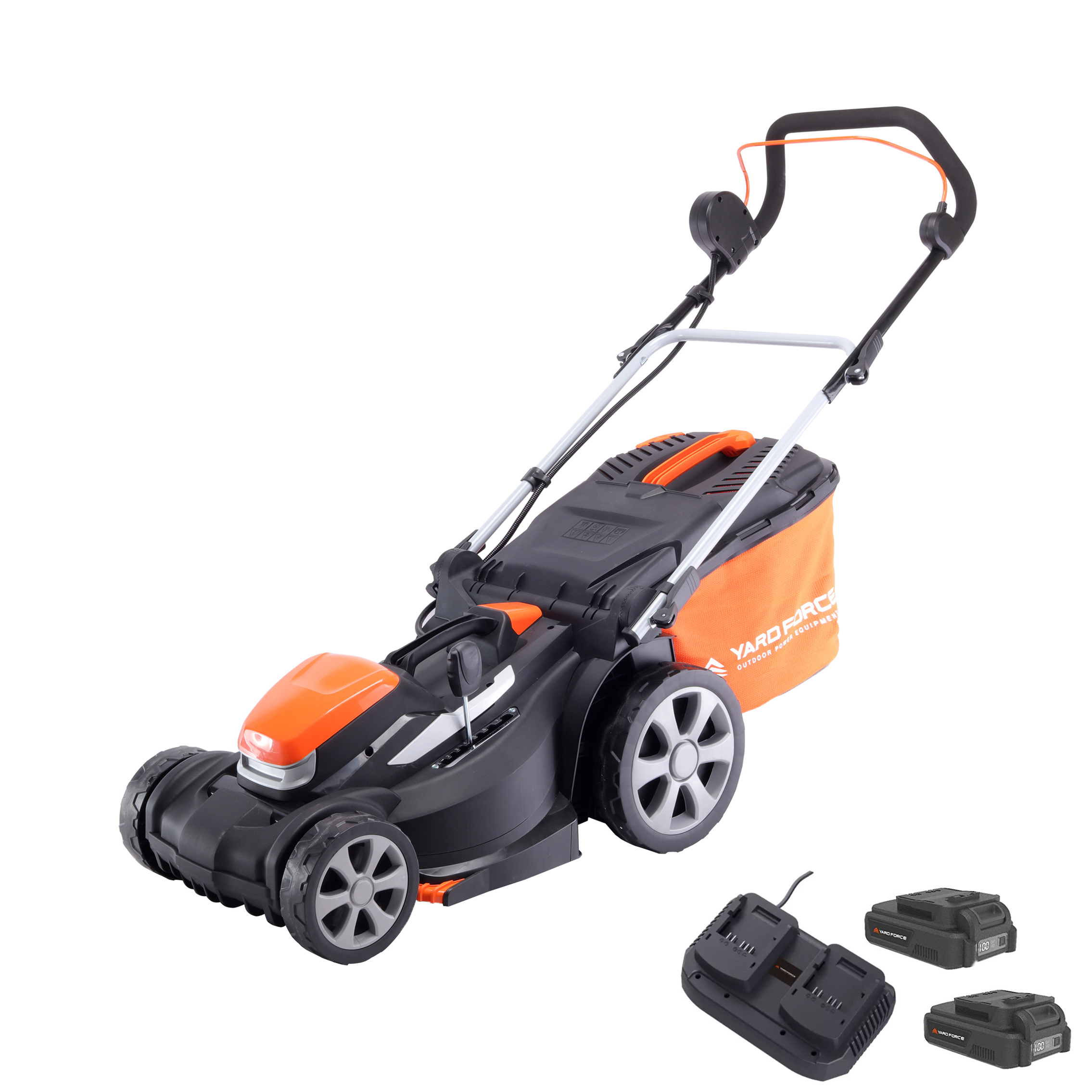 Akumulátorová kosačka na trávu Yard Force 2x20V LMC40A
